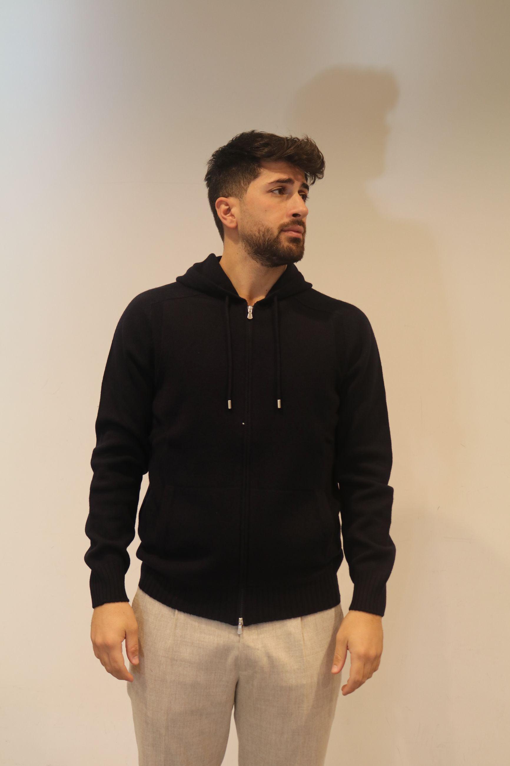 Maglia con cappuccio GRAN SASSO - 24172/250224/054