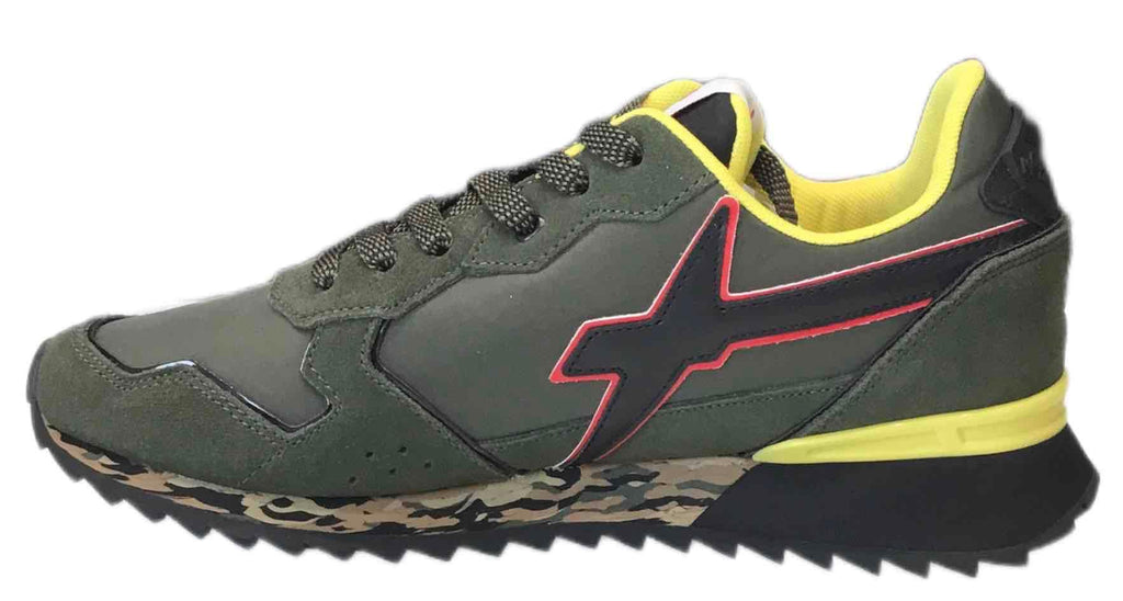 JET-M. SUEDE/NYLON CAMOUFLAGE SOLE+SPOILER - Scarpe - W6YZ
